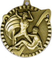 2" Wrestling Medallion