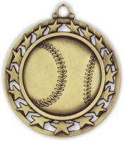 2-1/2" Baseball Medallion
