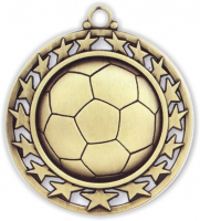 2-1/2" Soccer Medallion