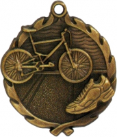 1-3/4" Triathlon Medallion