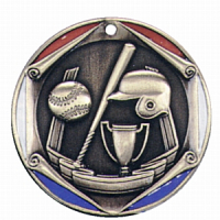 2" Baseball Medallion