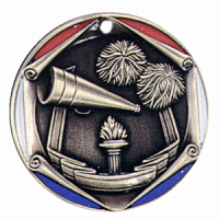 2" Cheerleading Medallion