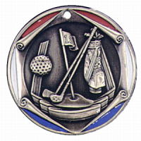 2" Golf Medallion