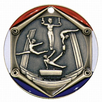 2" Gymnastics Medallion
