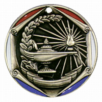 2" Lamp of Knowledge Medallion