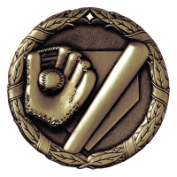 2" Baseball-2 Medallion