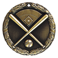 2" Baseball Medallion
