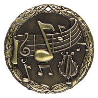 2" Music Medallion