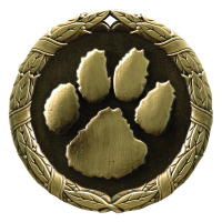 2" Paw Print