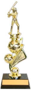 12-inch Baseball "2251" Trophy