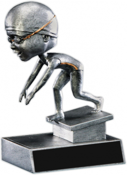 Female Swimmer Bobble Head
