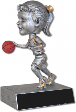 Basketball Female Bobble Head