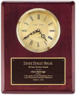 10 1/2 x 13-inch Clock