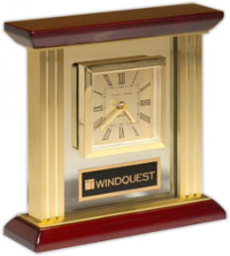 7-1/4" x 7" x 1-3/4" Clock