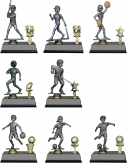 Bobble Head Trophy w/Trim - BHT53