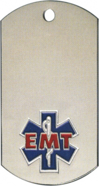EMT Dog Tag Medal