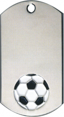 Soccer Dog Tag Medal