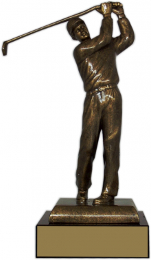9-inch Male Golfer "Prestige" Trophy