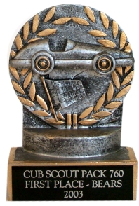 "Lightning" Pinewood Derby