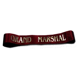 36" Queen Sash