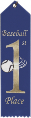 Baseball Ribbon (25 pack)