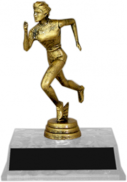  7-inch Female Track Runner "Competitor" Trophy