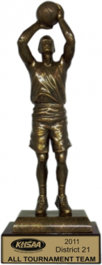  10-inch KHSAA Basketball "Prestige" Trophy