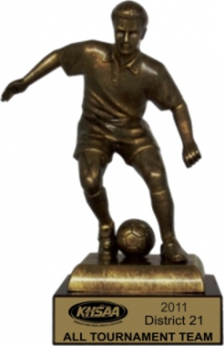 8-inch KHSAA Soccer "Prestige" Trophy