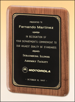 9" x 12" Plaque