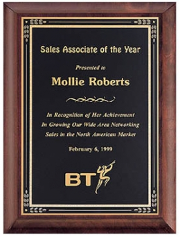9" x 12" Plaque