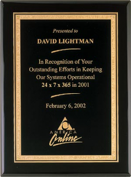 11" x 14" Plaque