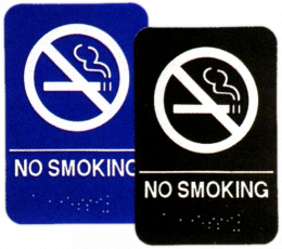 No Smoking ADA Sign