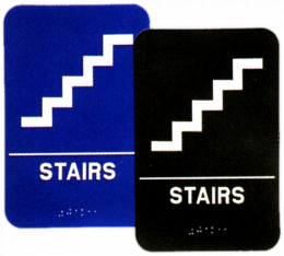 Stairs ADA Sign