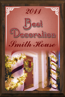 Color Christmas Best Decoration Plaque