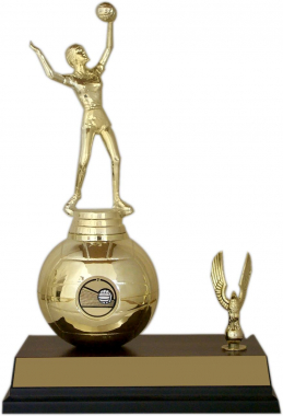 10-inch Volleyball Trophy