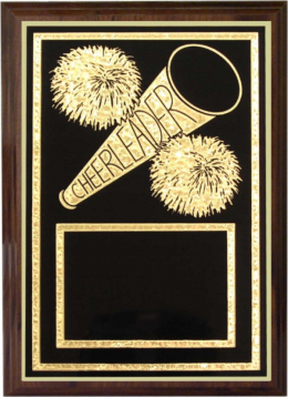 Cheerleader Plaque