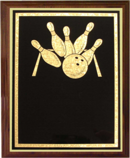 Bowling Plaque