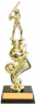 12-inch Baseball "2251" Trophy - 2251-BA