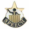 Speech Pin - 68126G