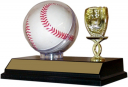 Baseball Globe Holder Trophy - BBC63