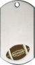Football Dog Tag Medal - DT39140