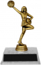 7-inch Cheerleader "Competitor" Trophy - JDS43-8259
