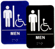 Men's Handicap Restroom ADA Sign - PADA101