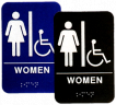 Women's Handicap Restroom ADA Sign - PADA102
