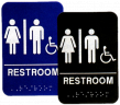 Unisex Handicap Restroom ADA Sign - PADA103
