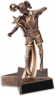 6-1/2" Female Soccer Superstar Resin - RST319