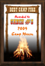 5" x 7" Best Camp Fire Plaque - SP57-CAMP1