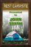 5" x 7" Best Campsite Plaque - SP57-CAMP2