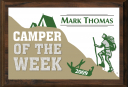 5" x 7" Camper of the Week Plaque - SP57-CAMP3
