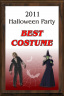 xxxColor Halloween Best Costume Plaque
